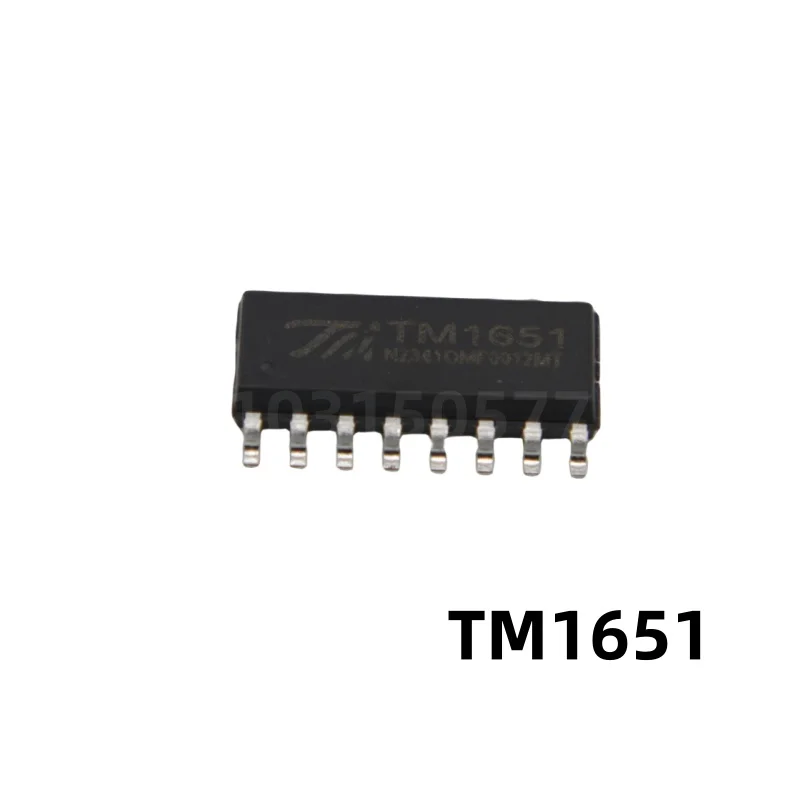 1piece TM1651  LED digital tube IC package SOP16 4X7 segment 7Key panel driver chip SOP16