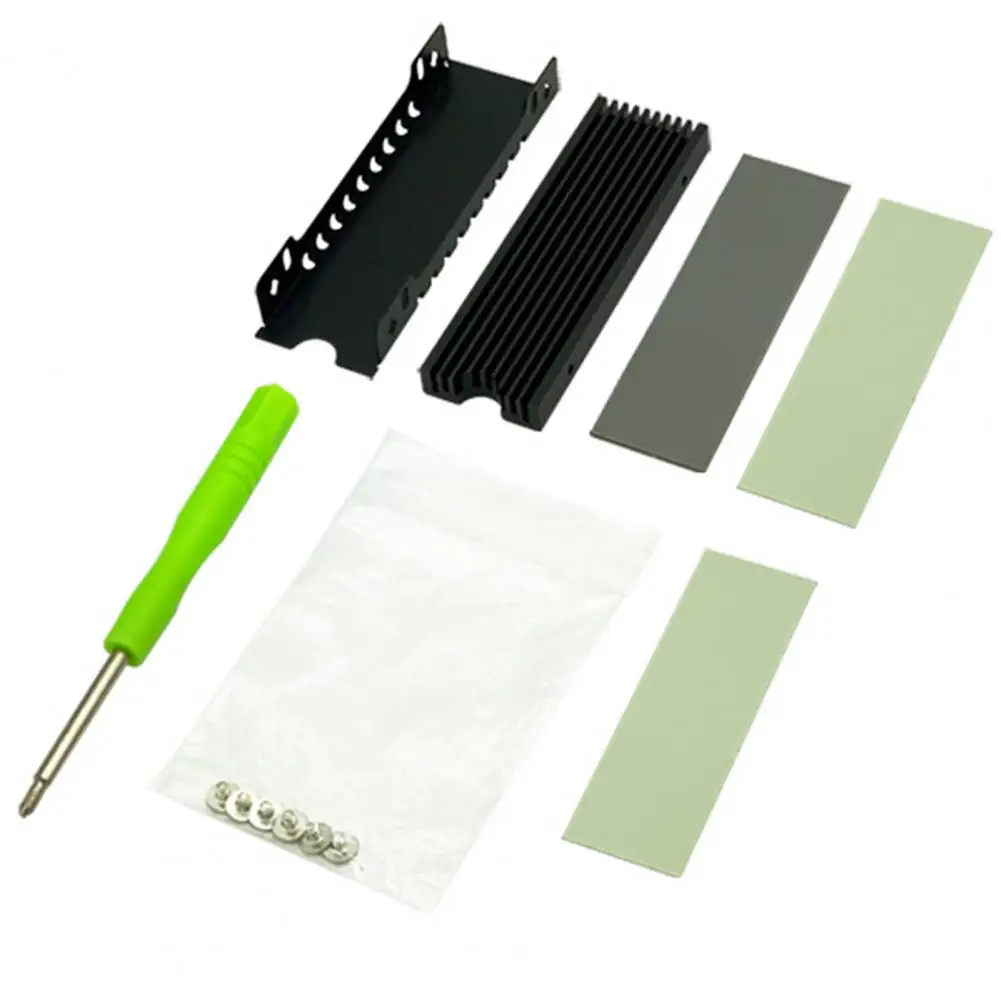 M.2 Ssd Heatsink M.2 Ssd 2280 Heatsink for Ps5 Aluminum Radiator Nvme Solid State Drive Cooler Pc Accessories Rapid Heat