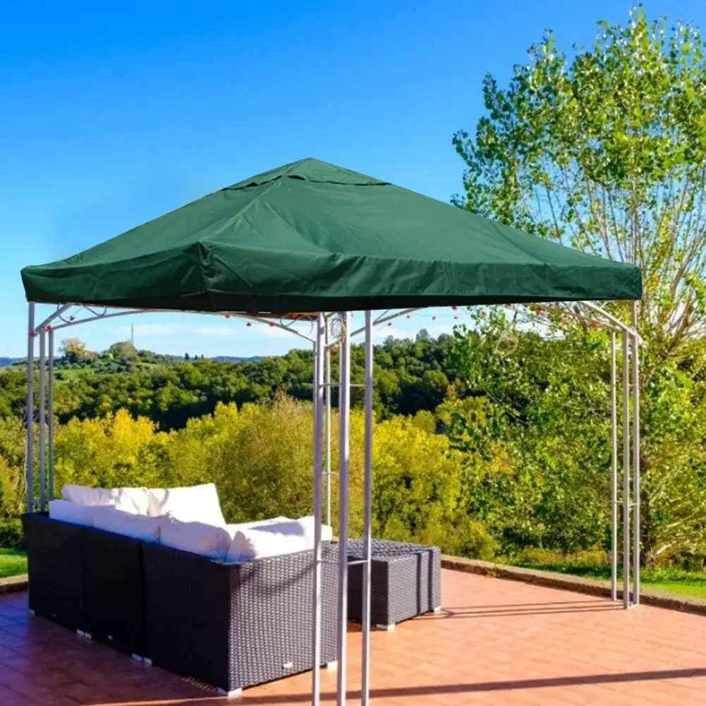 Imagem -03 - Substituição Exterior Canopy Top 2-tier Gazebo Roof Cover Garden Bbq Substituição Cover Pano de Poliéster 300d 3x3m