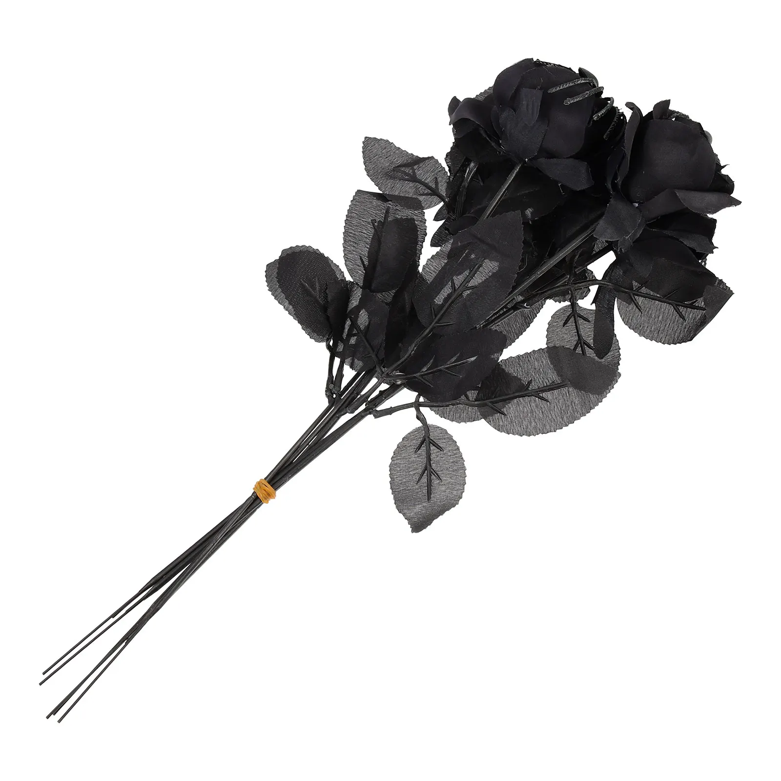 

5 Pcs Artificial Spider Rose Decoration Multicolor Polyester Scary Faux Flower Halloween Party StoreHaunted House Photos Props