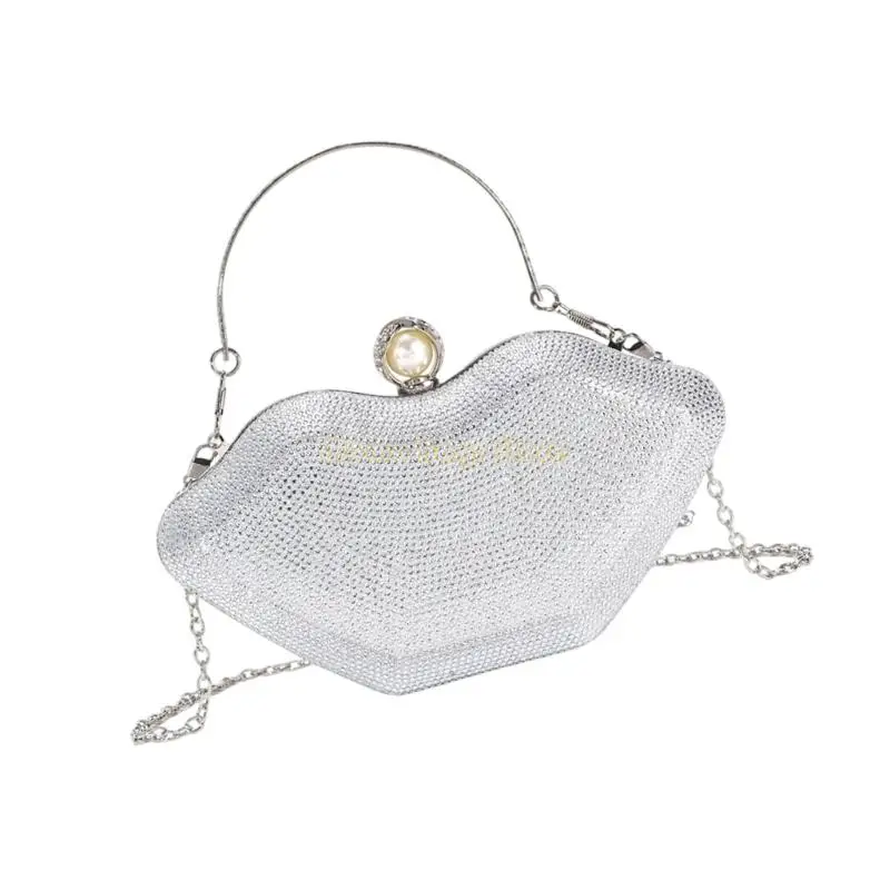 X90D حقيبة هدايا متلألئة مصبوبة بتصميم فريد من نوعه، محفظة كروس رفيعة من البوليستر