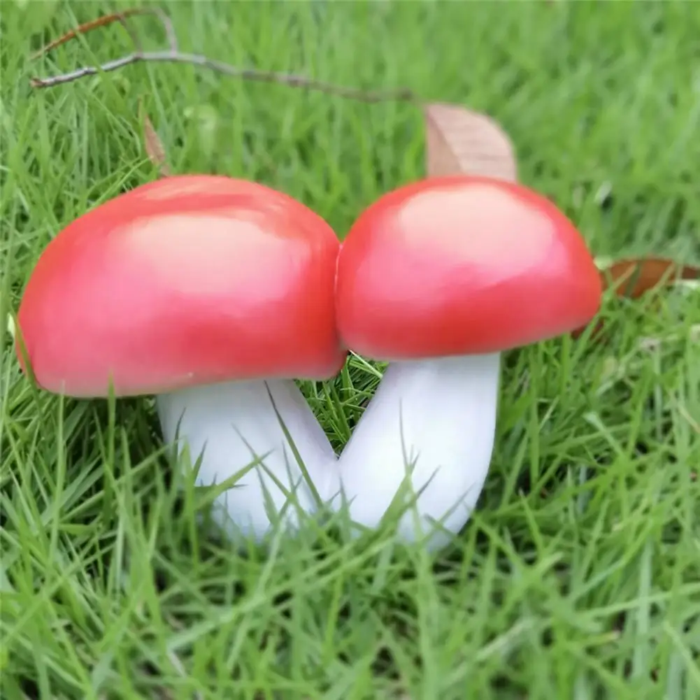 Unique Weather Resistant Multipurpose Forest Themed Birthday Party Mushroom Decoration Garden Supplies