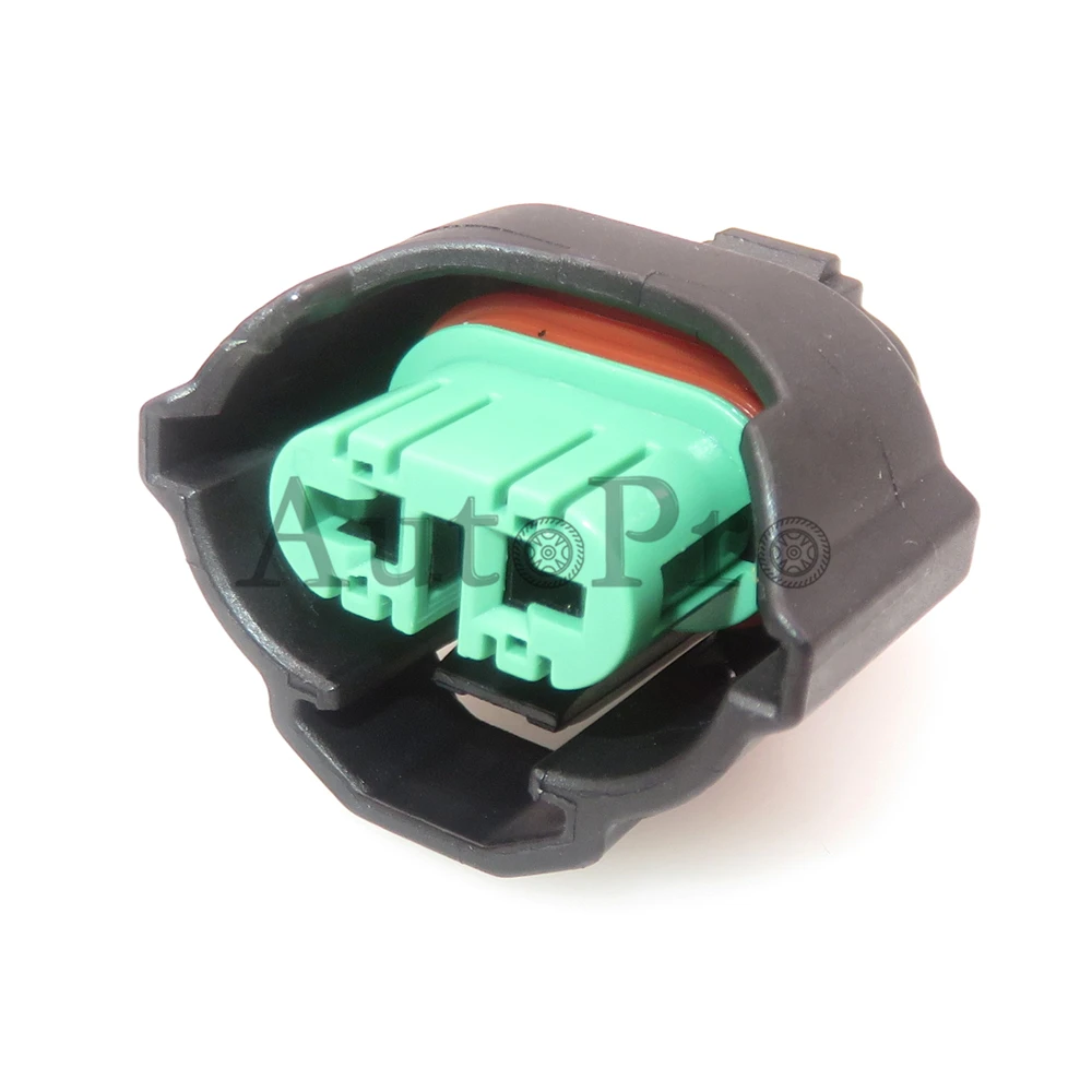 Enchufes de lámpara antiniebla para coche, conector impermeable equivalente a aplicaciones japonesas IAT MAT, Mazda y Toyota, 2 agujeros, 6189-0935, 1 juego