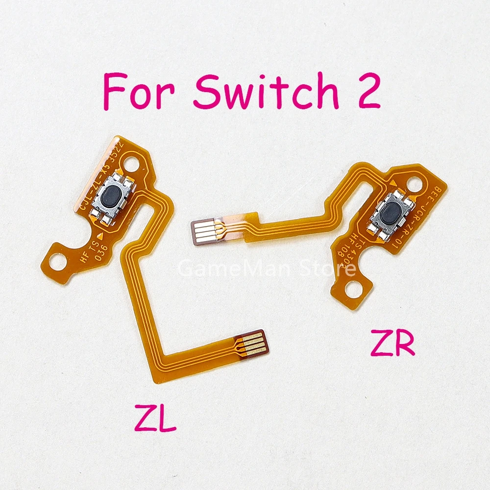 2pcs Replacement For Switch 2 JoyCon ZL ZR Button Key Ribbon Flex Cable For Switch2 NS2 Repair Part