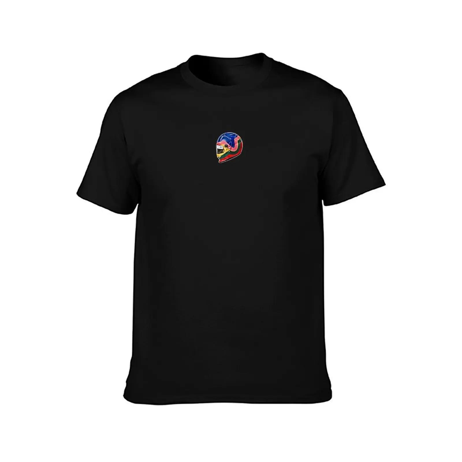 Jacques Villeneuve Helmet T-Shirt Big Size Simple T-Shirt