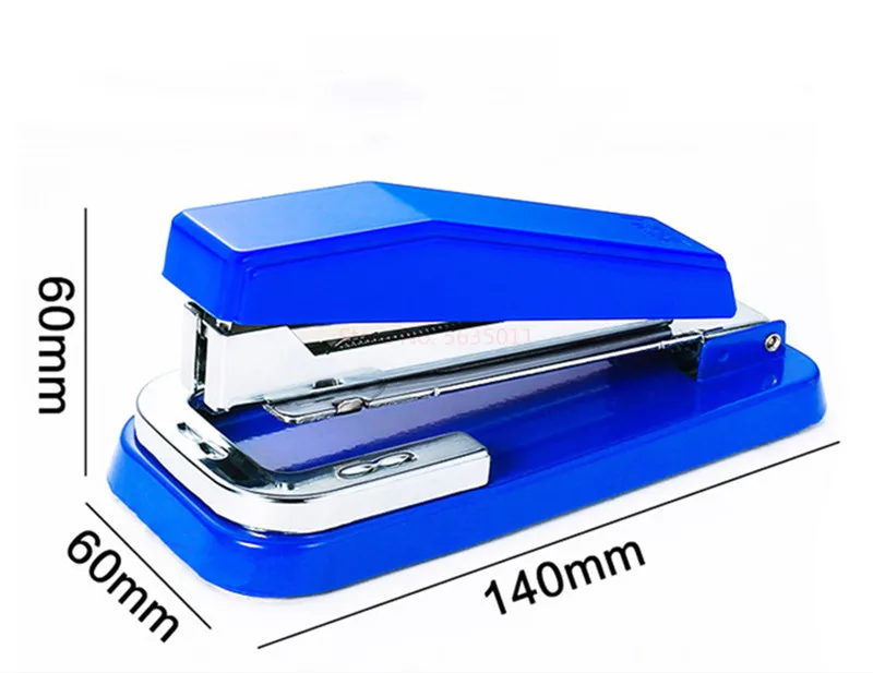 Powerful, Rotatable, Labor-saving Stapler Student Office Can Book Middle Seam Long Arm Holding Medium Stapler Stationery 0414