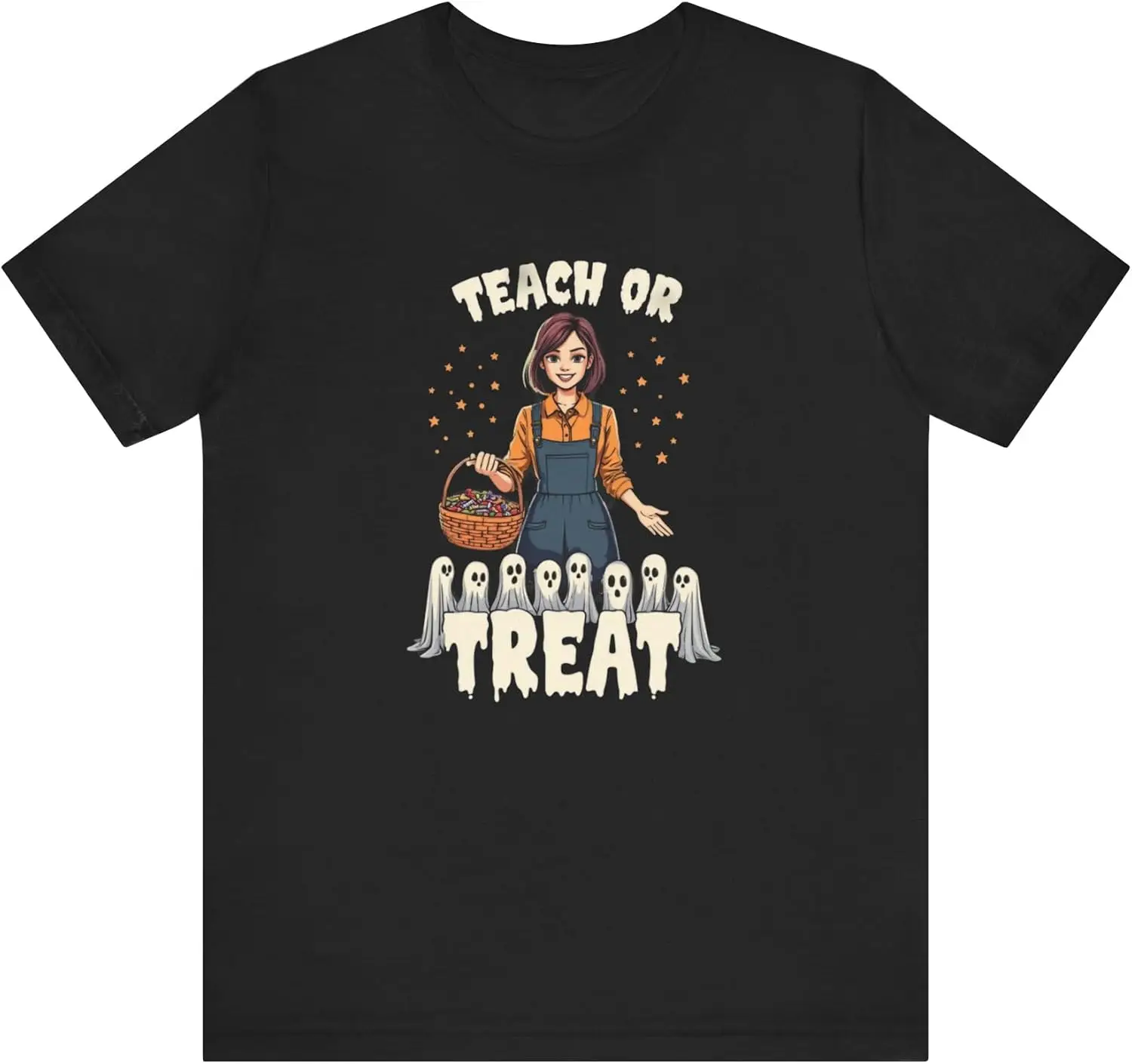 Teach or Treat Halloween Teacher Shirt