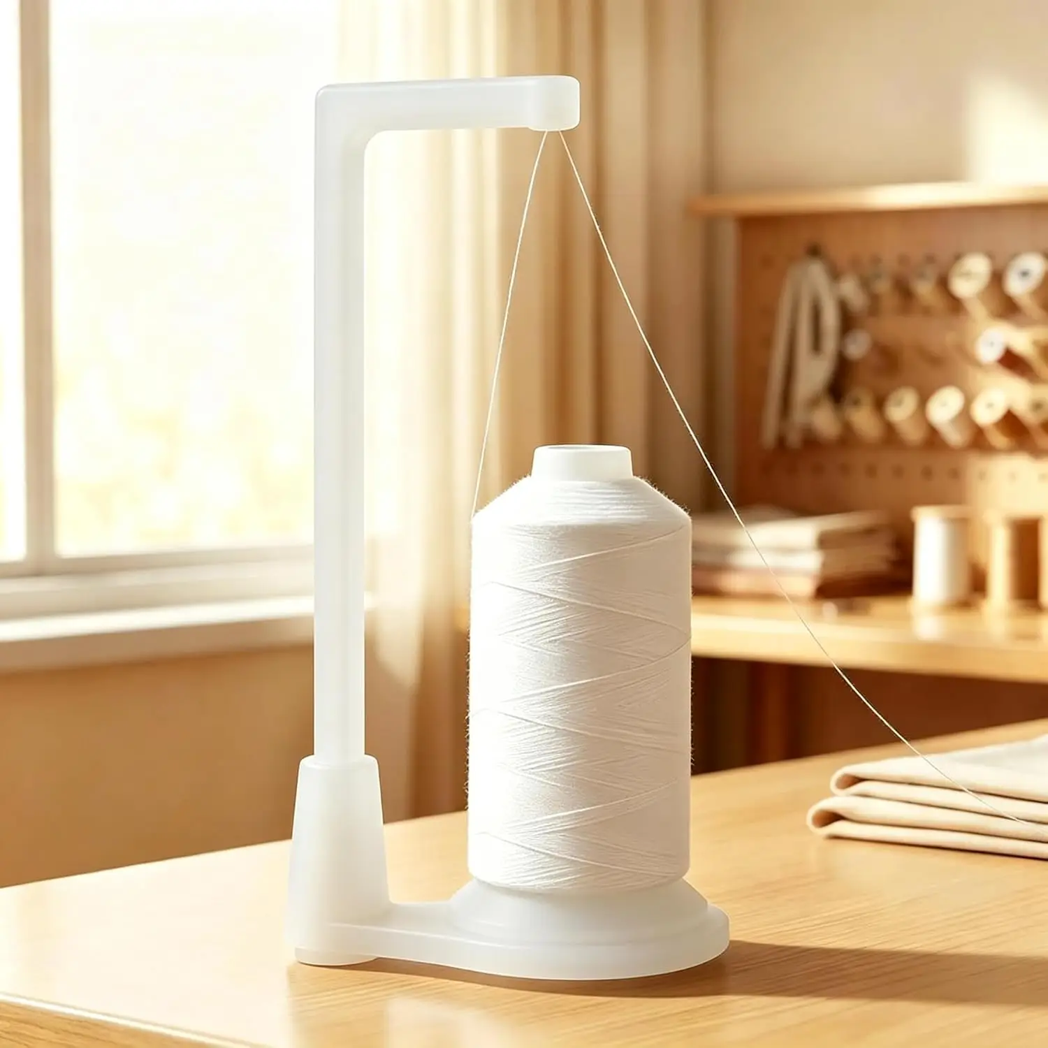 Sewing Machine Thread Stand Universal 3D Printed Winding Storage Holder Household Anti-tangle Sewing Machine Vertical Spool Rack