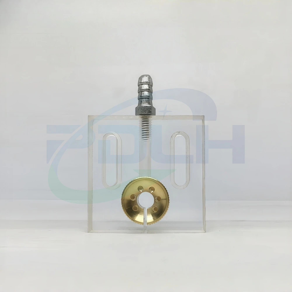 Wire EDM Lower Spray Plate 50mm Opening Magnetic Acrylic Water Guide Plate Small Hole Spare Parts