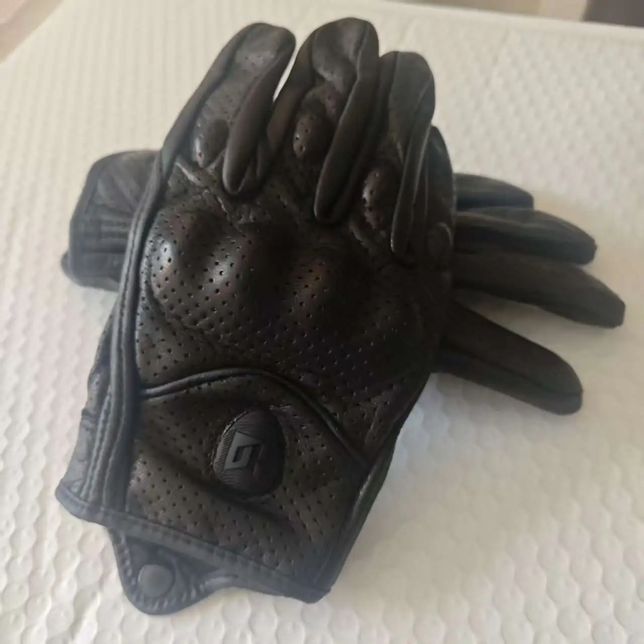 

MJMOTO винтажные кожаные мотоциклетные велосипедные перчатки с сенсорным экраном для бездорожья, жесткий корпус, удобные дышащие перчатки для мотоцикла