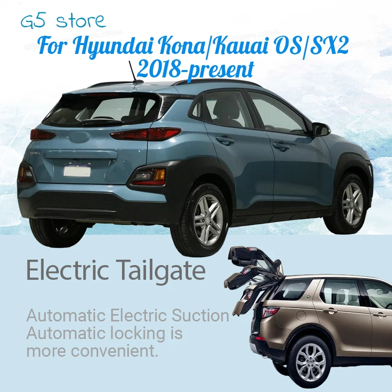 

Мощность с электроприводом Smart Automatic система модификации задней двери для Hyundai Kona/Kauai OS/SX2 2018-настоящее время