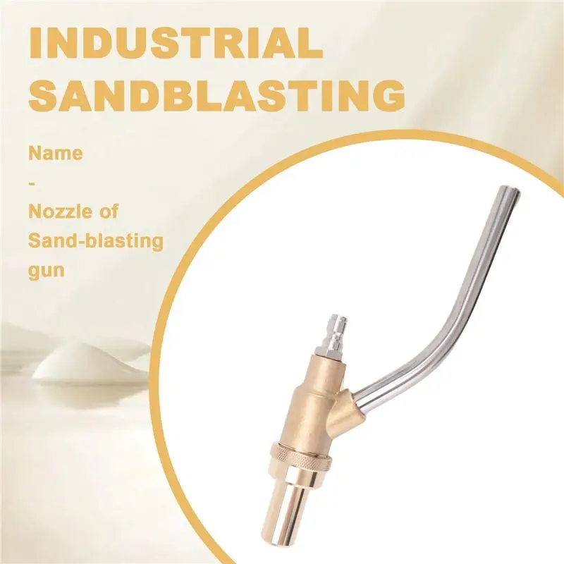 ABZC-Industrial Sandblasting Tool Nozzle, Wet Sandblasting Tool Accessories-4Pcs