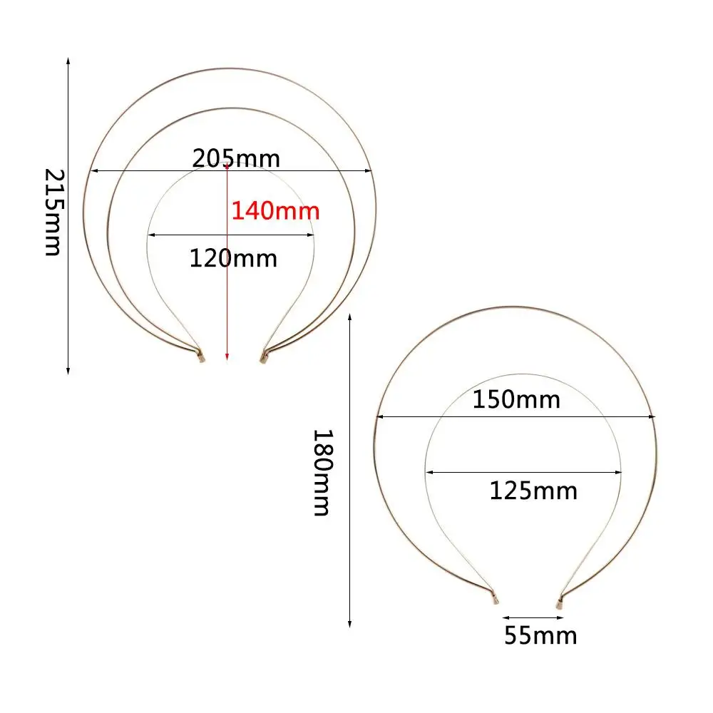 Sylish Hair Hoop Goddess Hairbands Multi-layer Angel Gold Hairbands Korean Hair Hoop Thin Women DIY Headband Halo Hair Crown