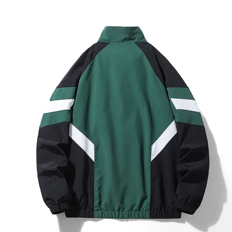 Contrast Thin Windbreaker for Men Mesh Lining Sport Jackets Outdoor Summer Jakcets Women Clothing Unisex Vintage Jackets 90s