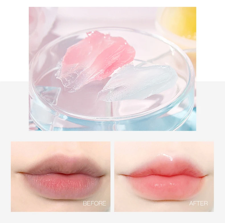 4/6/8 stücke Feuchtigkeitsspendende Lip Balm Set Bleaching Feuchtigkeitsspendende Basis Natürliche Pflanzen Basis Feuchtigkeitsspendende Riss Lippen Pflege Gelee Feuchtigkeitscreme – Detail 4