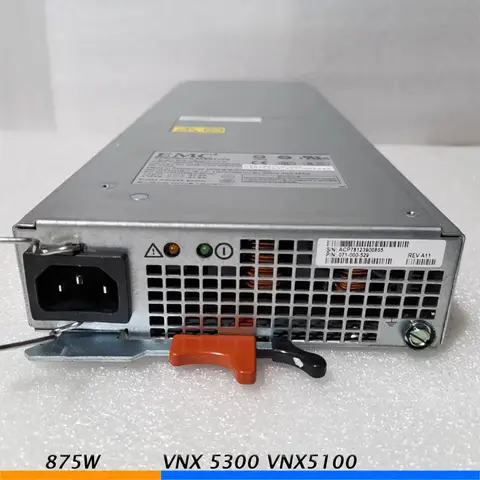 스위칭 전원 공급 장치 VNX5300 VNX5100 875W SG7011 GJ24J 071-000-529 36002313 배송 전에 완벽하게 테스트됨