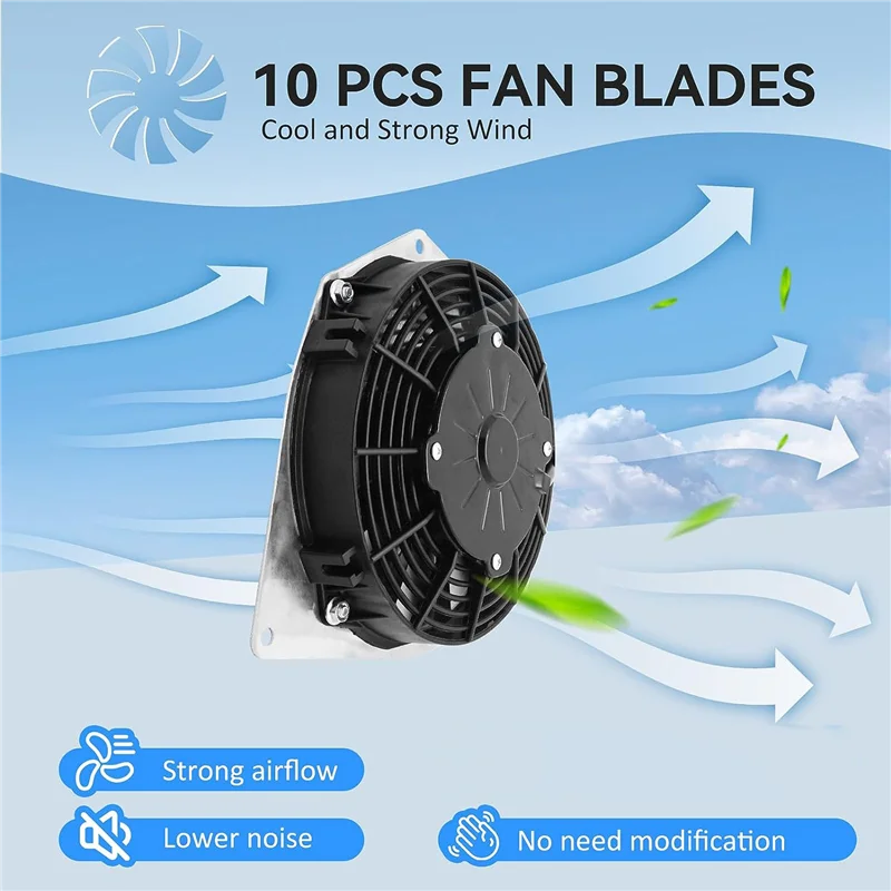 A40Z-1S3-12405-00-00 Fan Radiator Fan Cooling Fan Auto Replacement Accessories For Yamaha