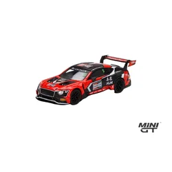 1:64 Continental GT3 GT Asian Racing 5# Car models, boys' toys, Adult collections, children's birthday gifts