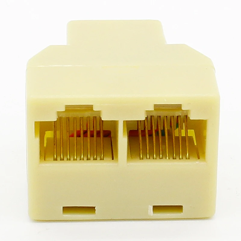 アダプター-ソケットRJ-45,ネットワークアダプター,rj45,光ファイバーケーブルcat5,cat6,lan 8p8c,ラップトップ用モジュラープラグ