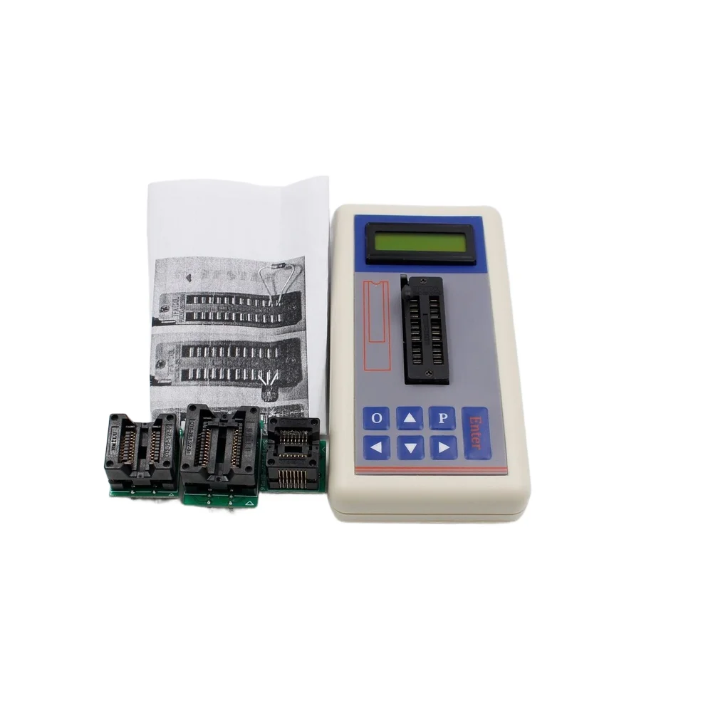 TSH06F IC Analyzer for Transistor Pinout Zener Voltage Detection and 74HC 74LS CD4000 Series IC Identification