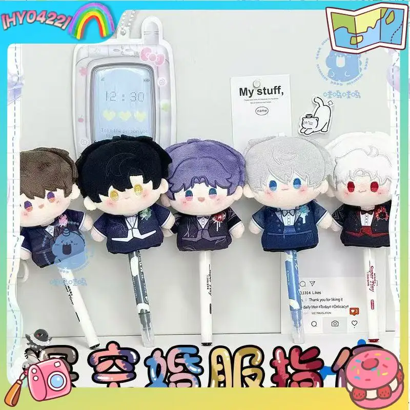 10cm série de casamento algodão boneca fantoches de dedo brinquedos calmantes amor e espaço profundo animais de pelúcia colecionáveis filme tv item