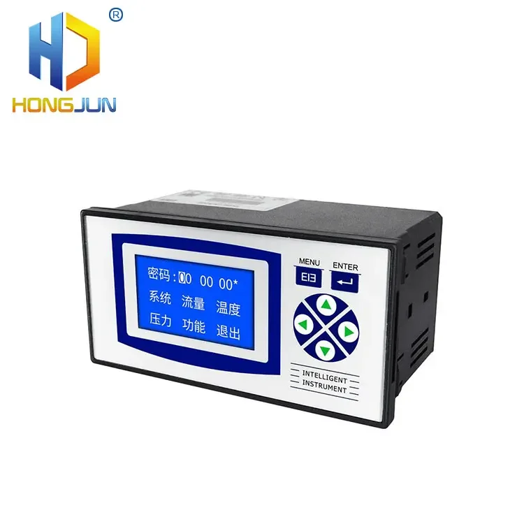 Hongjun Water Totalizer Flow Meter Resettable Flow Rate Indicator Totalizer