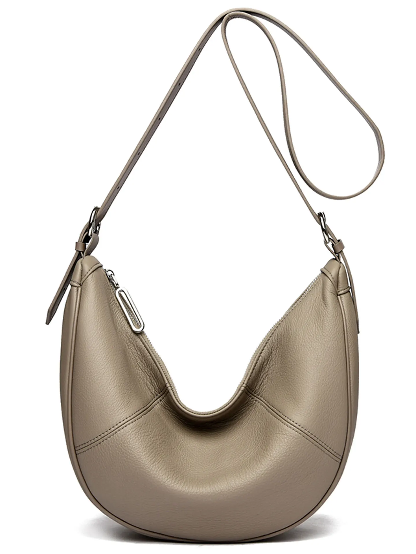 

Crossbody Bags for Women's Large Capacity Minimalist Genuine Leather Shoulder Bag Female Casual Travel Hobos Bag Vintage Sac