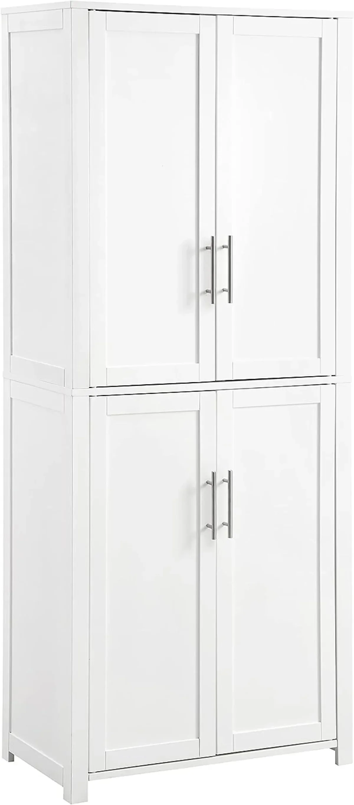 Furniture Savannah Tall Pantry, White