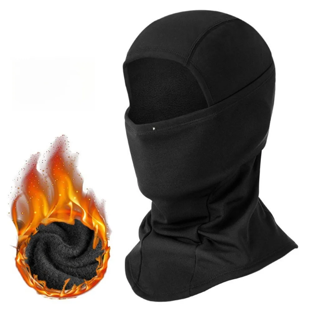 

Warm hood Men's cycling mask Autumn and winter Women's velvet fishing motorcycle Bicycle full face windproof scarf