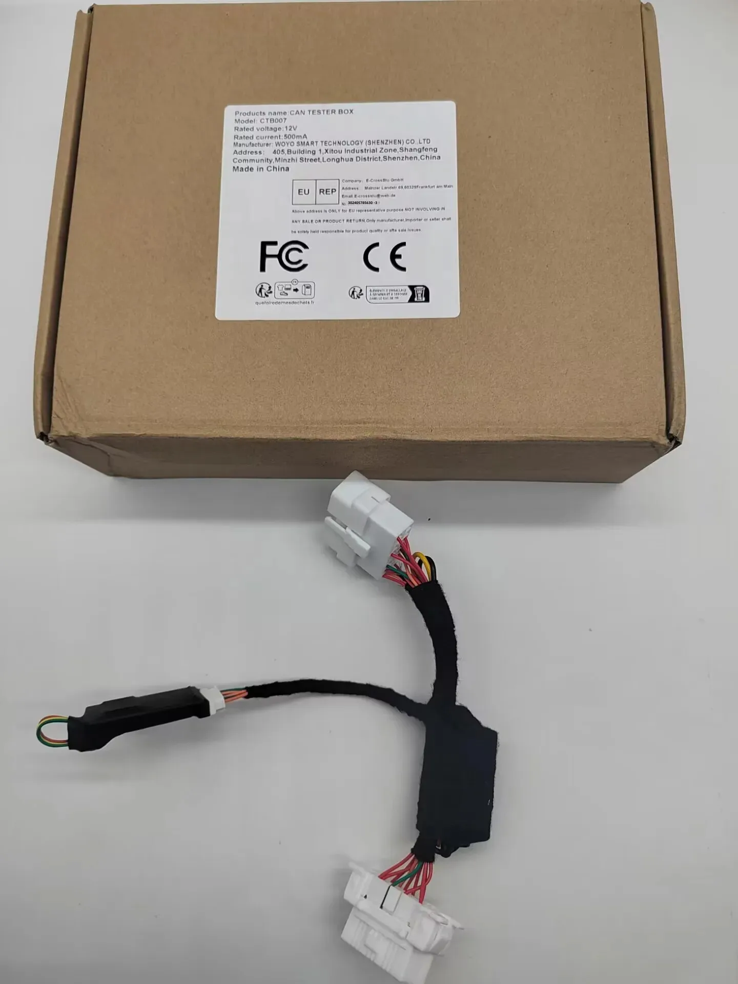 Simulador de modificação VIN de carro reutilizável obd eobd Simulador Modificação de número de quadro