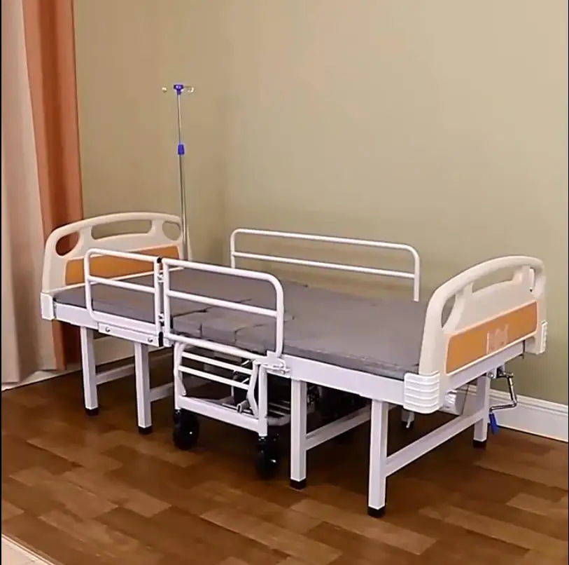 

Multifunctional wheelchair separation care bed paralyzed elderly home hospital bed hand crank