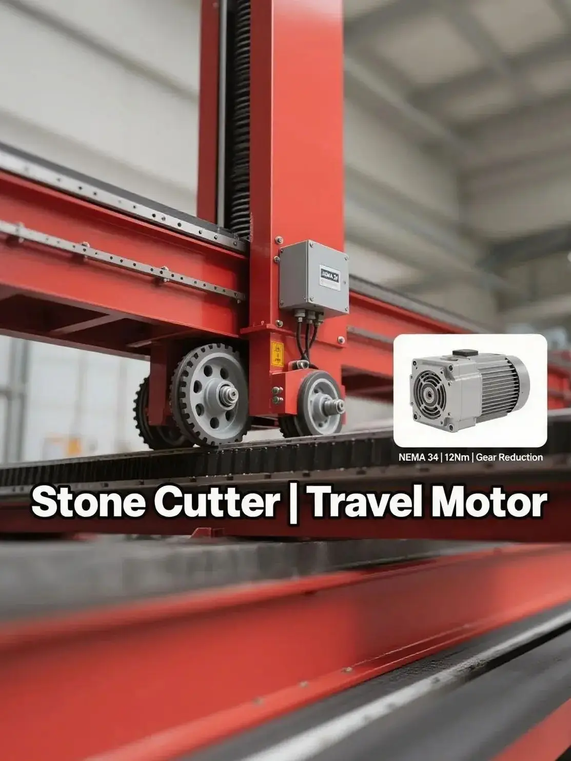 Nema 34 Stepper Motor with Brake - 34HD11801H-34S, 8.5N·m 6A 1.8° for 3D Printers, CNC Engraving Machines, Monitor DIY Projects