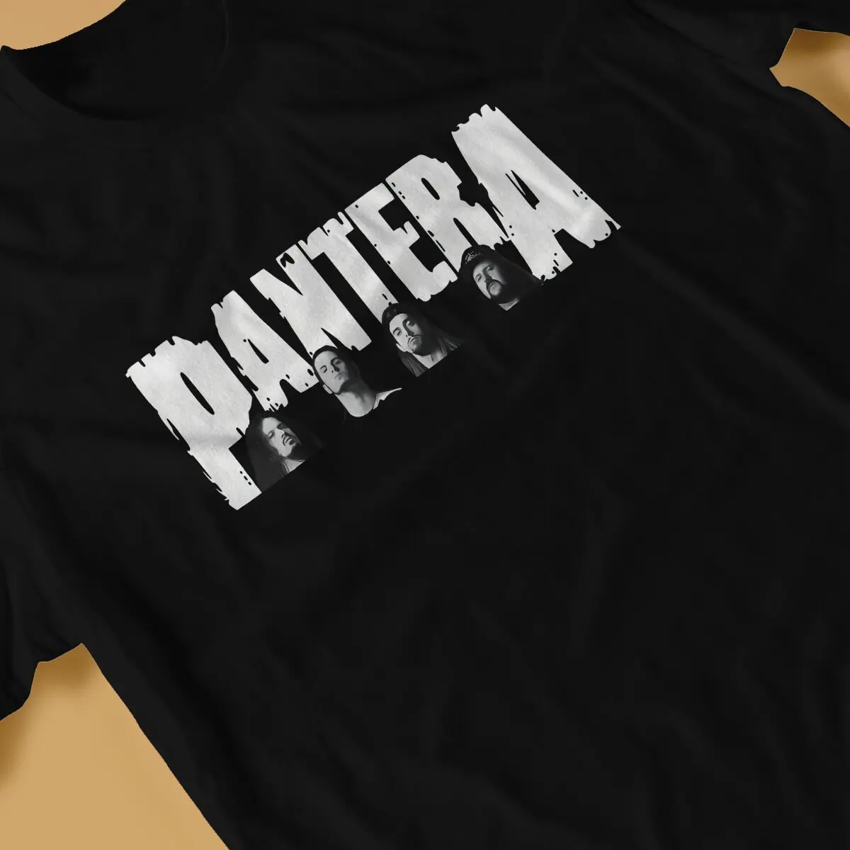 Pantera Casual Polyester TShirt Heavy Metal Style Tops Comfortable T Shirt Male Tee