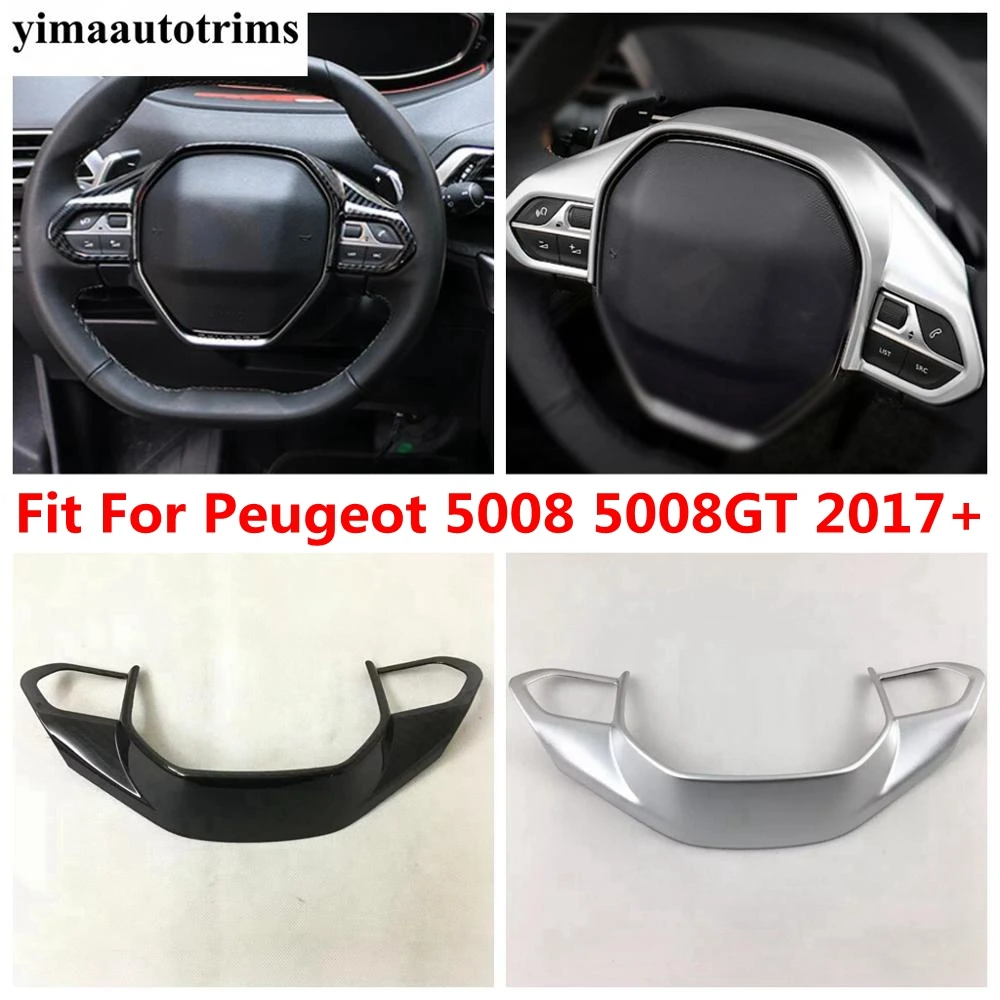 Декоративная рамка на руль для Peugeot 5008 5008GT 2017 - 2021