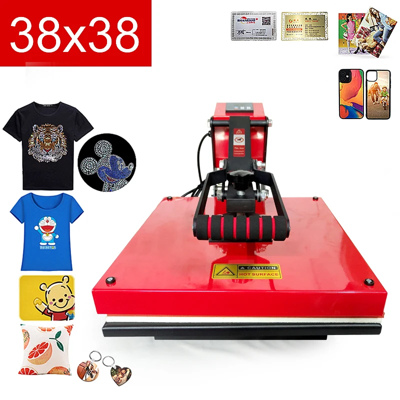 15x15  Hot stamping  Heat transfer machine sublimation machine 38*38 heat press machine