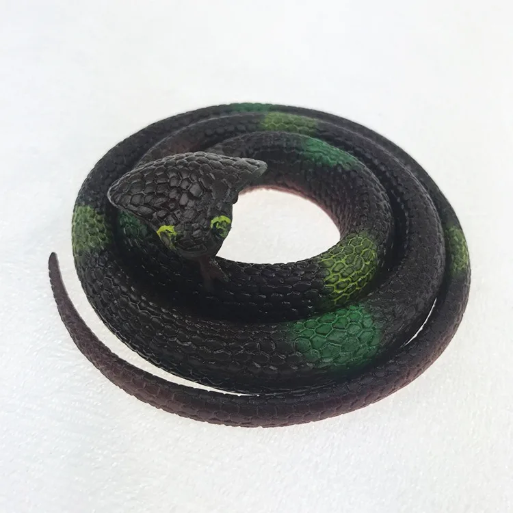 Simulation Rubber Soft Fake Snake Deceives Novelty Children\'s Toys Prank Surprise Boys Interesting snake toy Kid\'s Gift NR0053