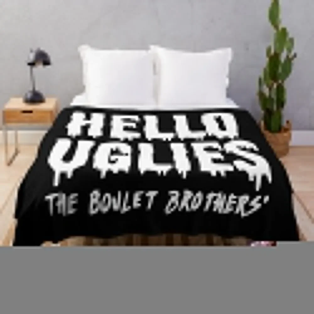 Hello Uglies... The Boulet Brothers Throw Blanket Hairy Flannels Blankets