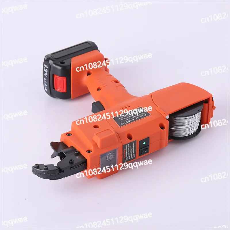 Rechargeable steel bar tying tool, steel wire tying machine, lithium battery electric lithium battery steel wire tying machine