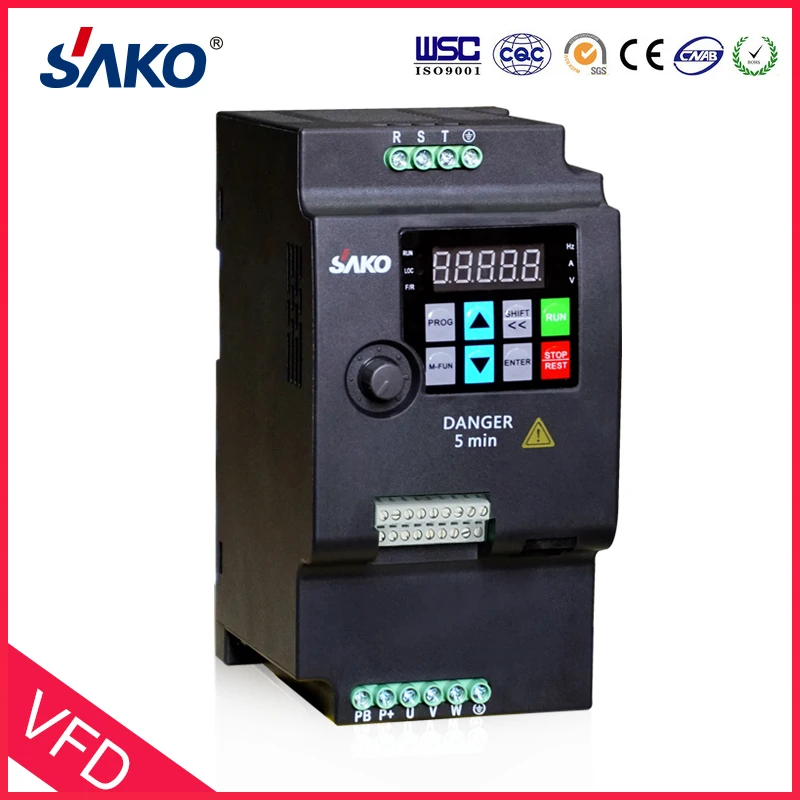 SAKO SKI780 4KW 380V Variable Frequency Converter for Motor Speed Control Inverter