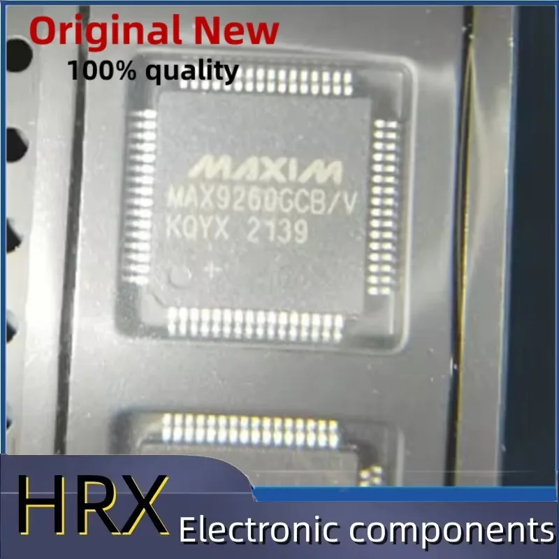 1PCS NEW MAX9260 MAX9260GCB/V MAX9260GCB/V+T TQFP64 Microprocessor Chip