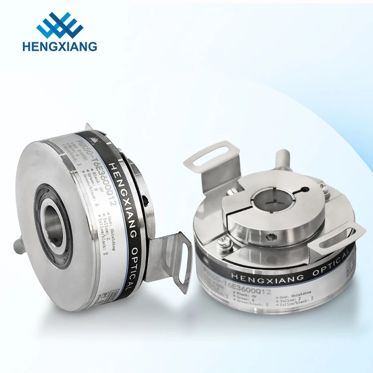 Elevator parts 10000 pulse 10-15mm through shaft TTL HTL circuit PGK50 ip67 waterproof rotary encoder