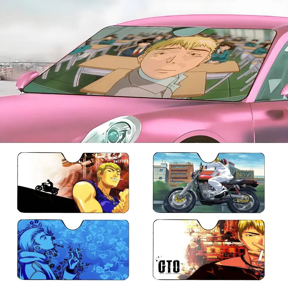 

Аниме G-Great T-Учитель O-Onizukas автомобильный солнцезащитный козырек зонтик лобовое стекло автомобиля солнцезащитный козырек защита от ультрафиолета и внутренний охладитель