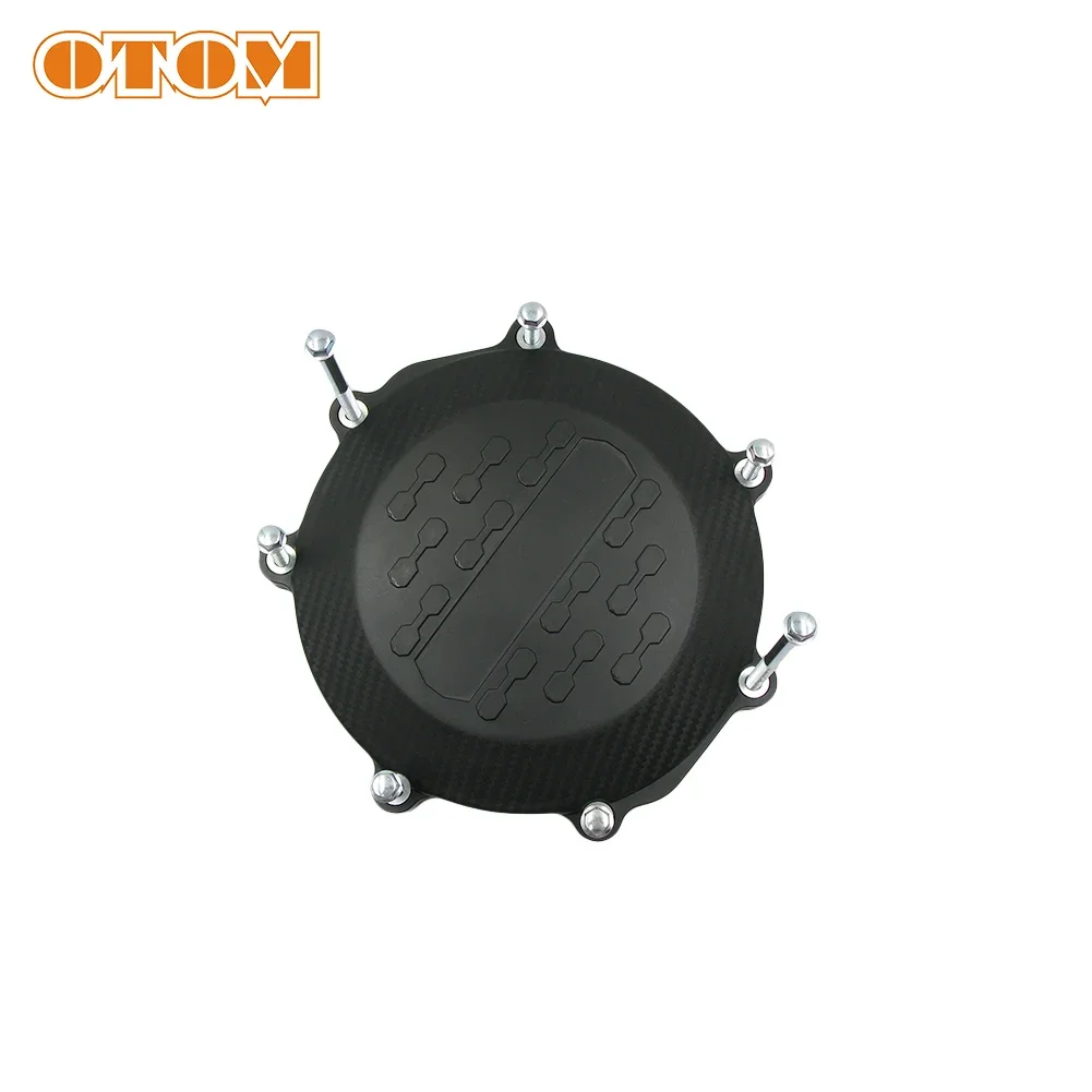 OTOM Motocross Clutch Cover-YMH02 Plastic Protective Shell Lid Engine Protection Guard For YAMAHA YZ450F YZ450FX WR450F Bikes