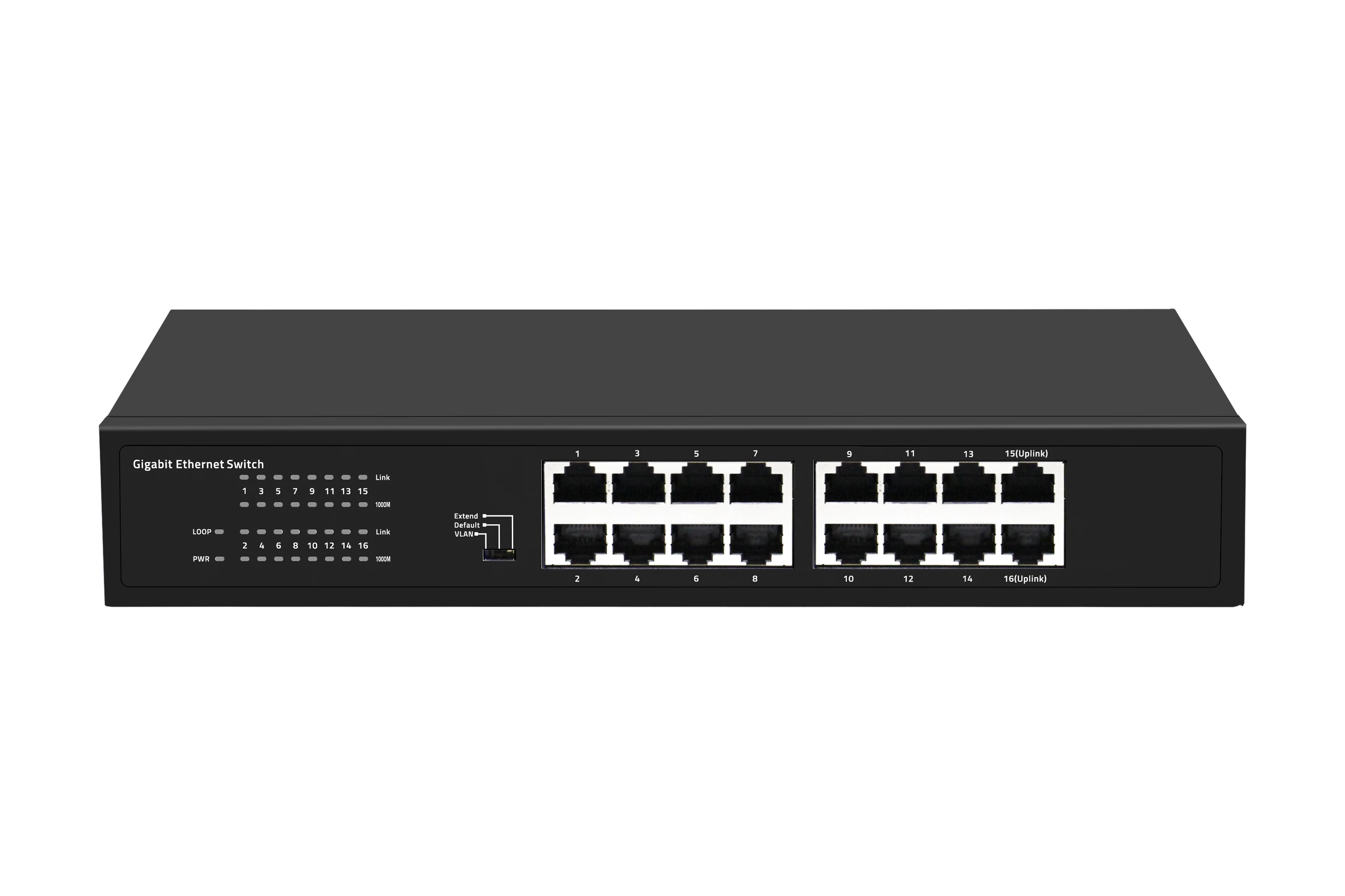 

PIXLINK 16-Port Gigabit Intelligent Ethernet Switch