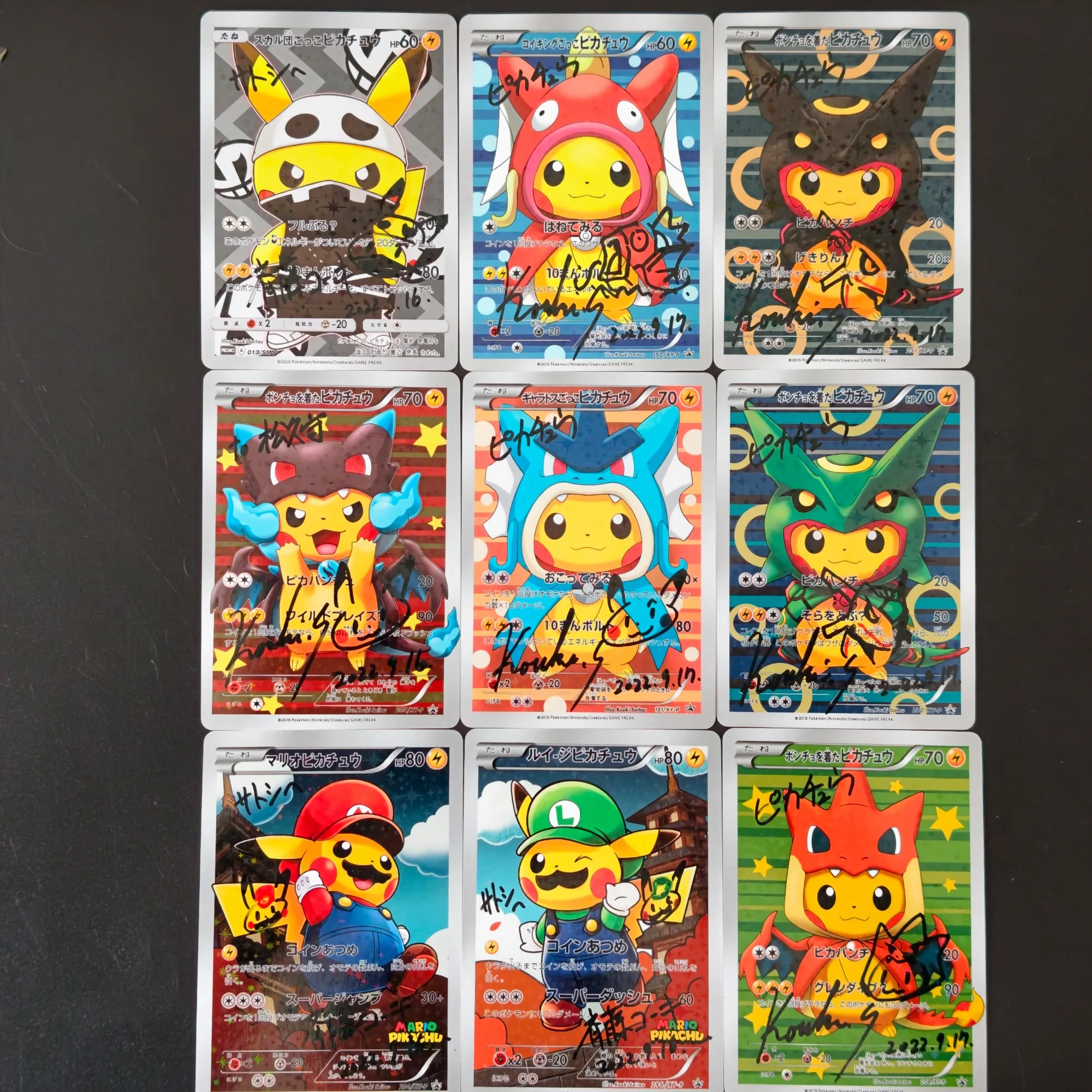 Board Game Online - DIY TCG Pikachu Cosplay Cards XY-P