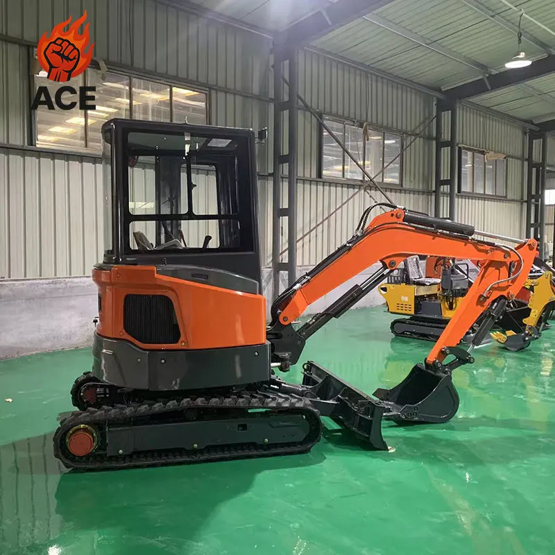 Мини-экскаватор 4-тонный двигатель EPA KUBOTA Индивидуальный мини-клиночный экскаватор-экскаватор мини-маленький экскаватор 3,5 тонны с кабиной