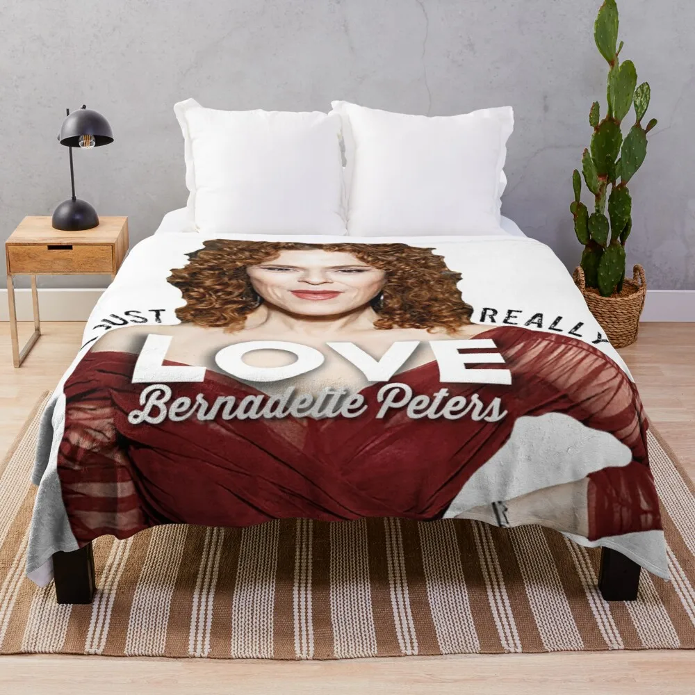 

I just really love Bernadette Peters Throw Blanket Loose Blanket