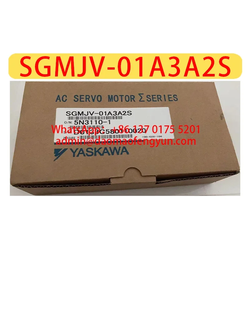 

SGMJV-01A3A2S Brand New Servo Motor Original Genuine，SGMJV 01A3A2S，Fast shipping