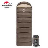 Naturehike-saco de dormir ultraligero de algodón, saco de dormir de invierno, ligero, impermeable, para acampar al aire libre