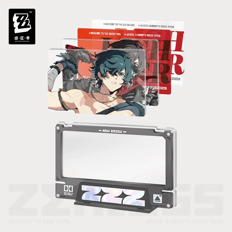 Official ZenlessZoneZero Genuine “Shadow & Art” Series Fixed-Frame Acrylic Art Panel Set—Gaming Merchandise, Decor, Gift 4